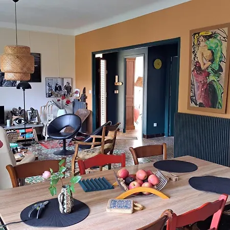 Quarto em Acomodações Particulares Chez Annie D'hôte